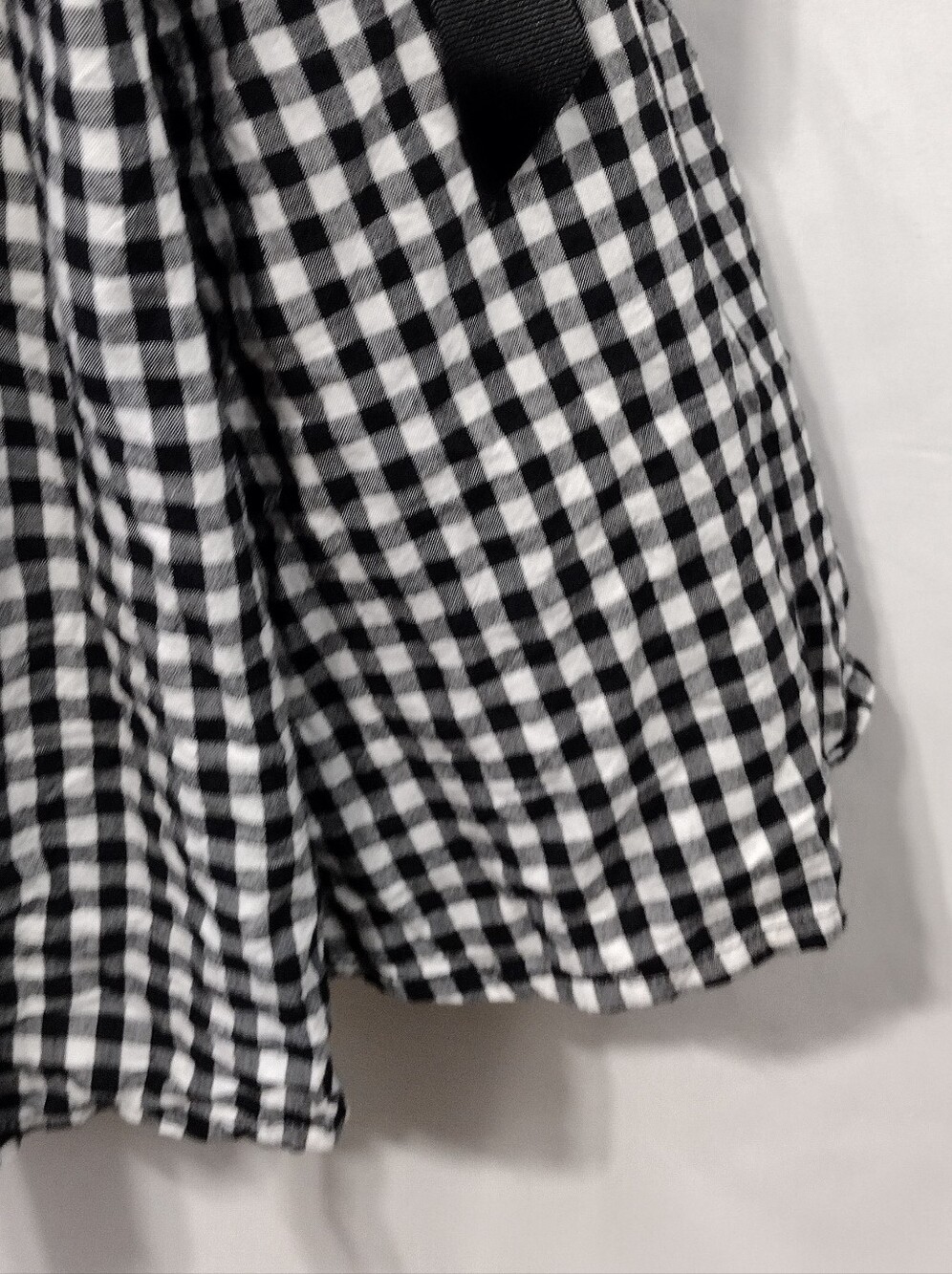 Kimchi Blue Georgie Gingham Babydoll Mini Dress Women's S Retro Feminine 90s - Picture 4 of 8